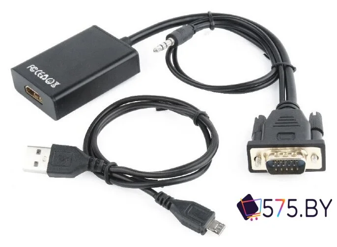 Адаптер Cablexpert A-VGA-HDMI-01 в магазине 575.by