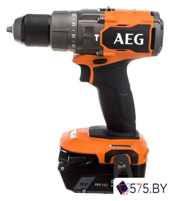 Ударная дрель-шуруповерт AEG Powertools BSB 18C3BL-502C 4935478939 (с 2-мя АКБ 5 Ач, кейс) в магазине 575.by