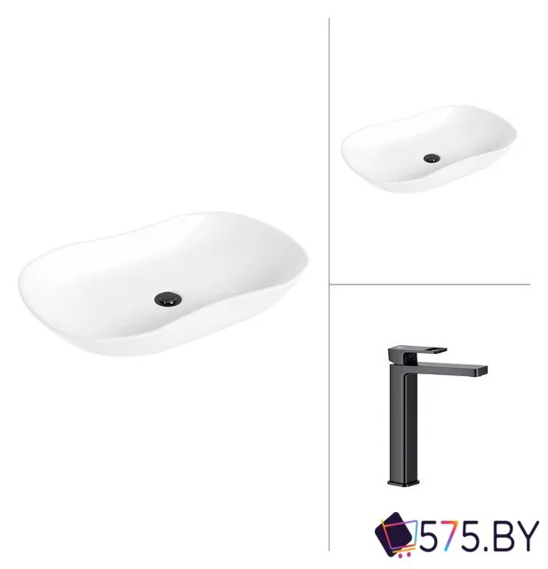 Умывальник Lauter 21570 + Cascade 21СК0655BS в магазине 575.by