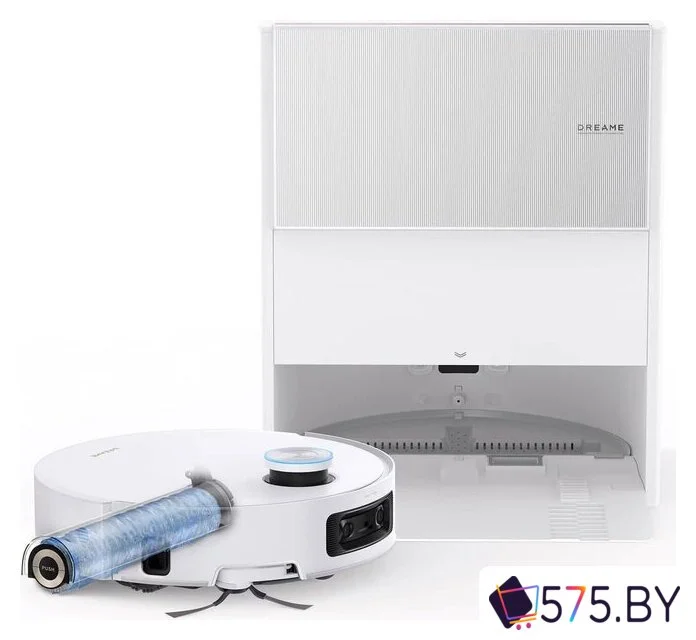 Робот-пылесос Dreame Robot Vacuum Aqua10 Ultra Roller Complete White RLH71DE-1 (евровилка, белый) в магазине 575.by