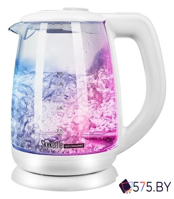 Электрический чайник Redmond (Редмонд) SkyKettle RK-G212S (белый) в магазине 575.by
