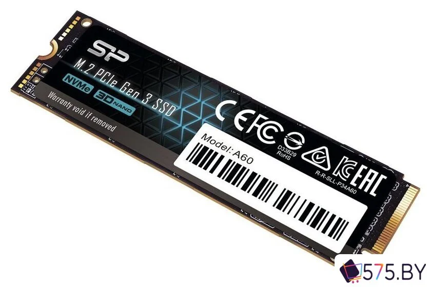 SSD Silicon-Power P34A60 2TB SP002TBP34A60M28 в магазине 575.by