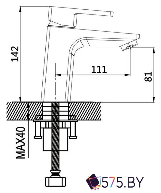 Смеситель Shevanik S8201 в магазине 575.by