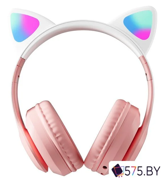 Наушники Miru Cat EP-W10 (розовый) в магазине 575.by