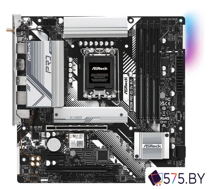 Материнская плата ASRock B760M Pro RS/D4 WiFi в магазине 575.by