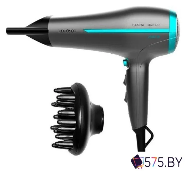 Фен Cecotec IoniCare 5200 Aura Black 4201 в магазине 575.by