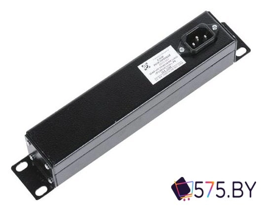 Блок розеток ЦМО БР-3П-10-9005 (3 розетки, без шнура питания) в магазине 575.by