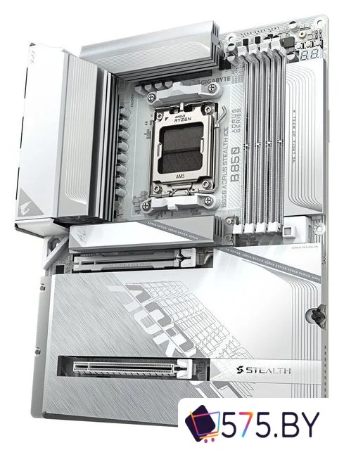 Материнская плата Gigabyte B850 Aorus Stealth Ice в магазине 575.by