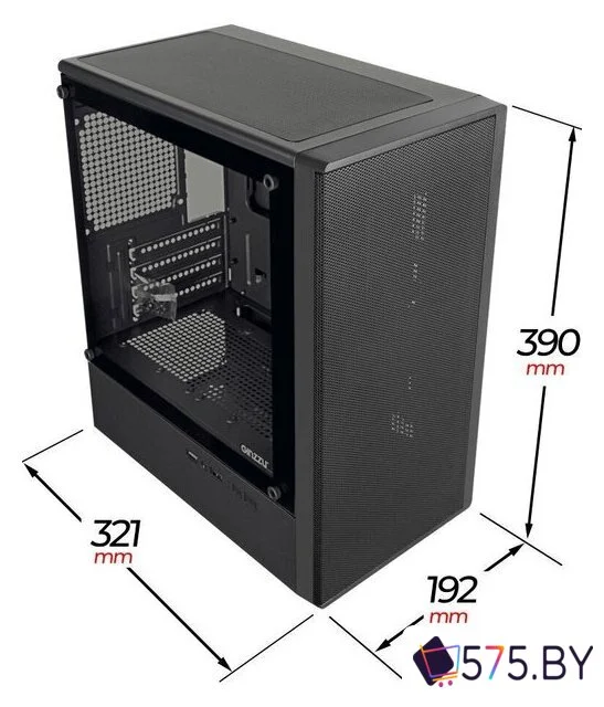 Корпус Ginzzu CL401 в магазине 575.by
