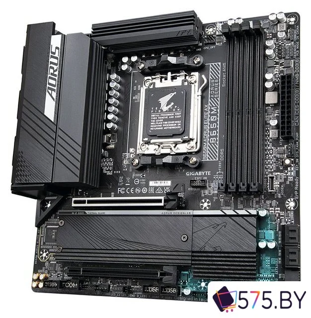 Материнская плата Gigabyte B650M Aorus Elite AX (rev. 1.0) в магазине 575.by
