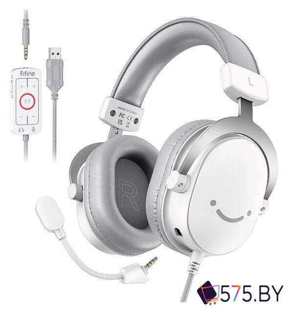 Наушники FIFINE H9 (белый) в магазине 575.by