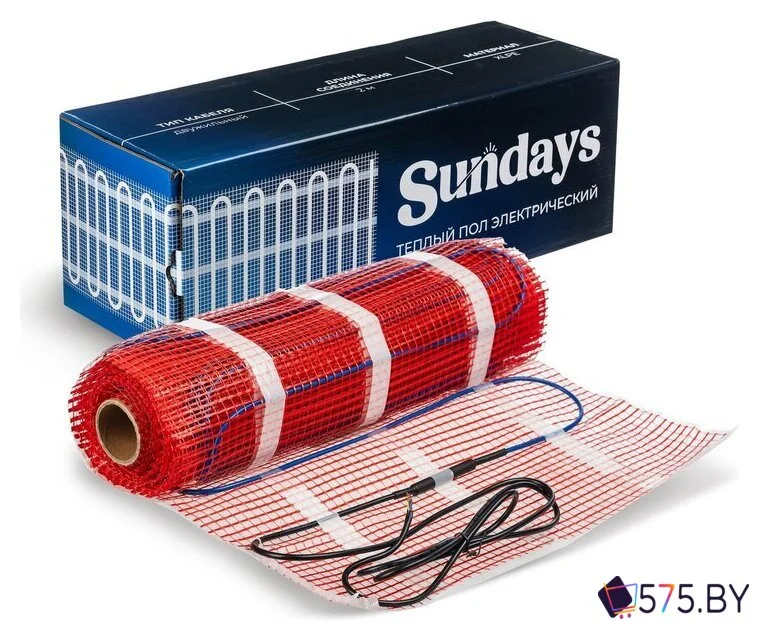 Нагревательный мат Sundays 525Вт (3.5м2) в магазине 575.by