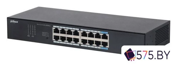 Неуправляемый коммутатор Dahua DH-S3016-16GT в магазине 575.by