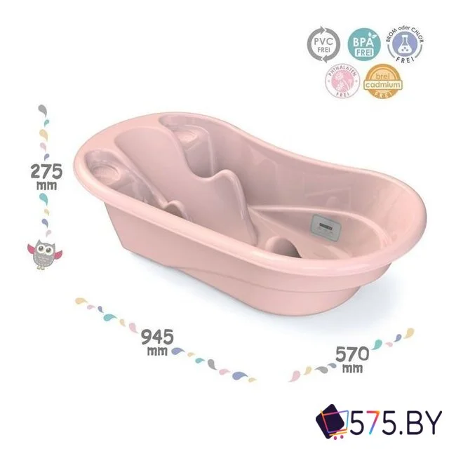 Ванночка для купания Kidwick Лайнер KW230306 (розовый) в магазине 575.by