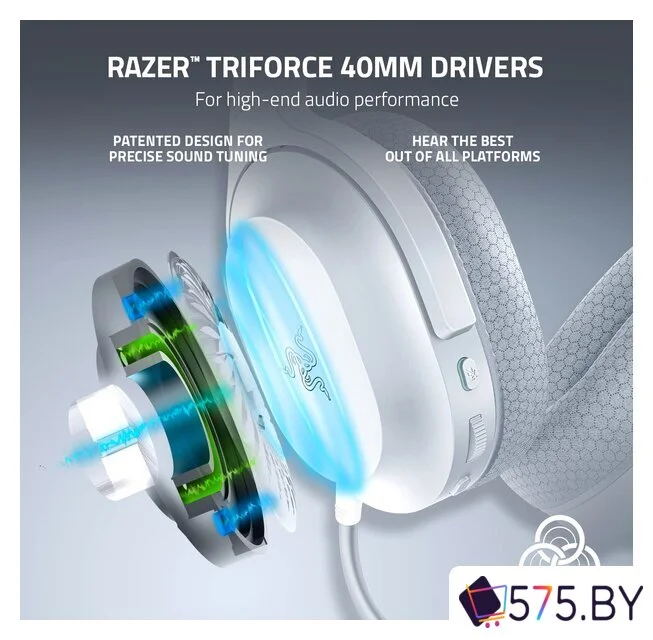 Наушники Razer Barracuda X 2022 (белый) в магазине 575.by