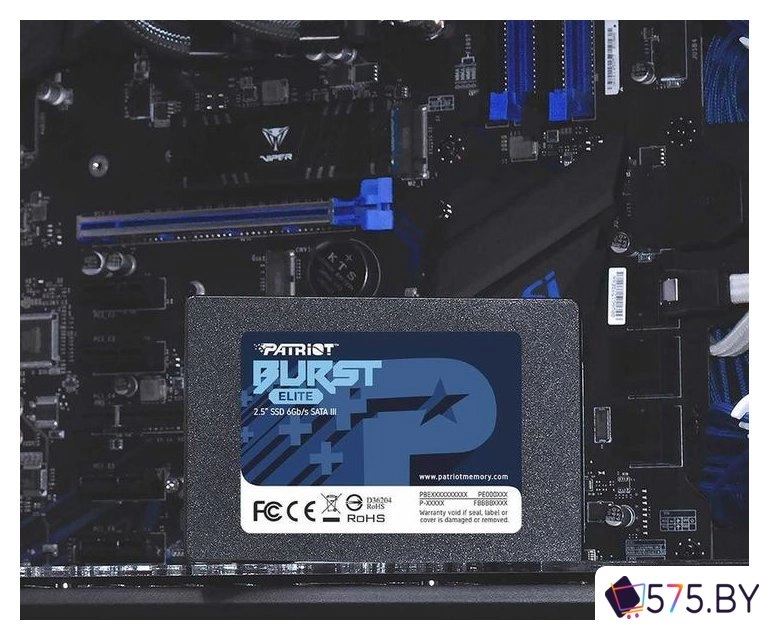 SSD Patriot Burst Elite 120GB PBE120GS25SSDR в магазине 575.by