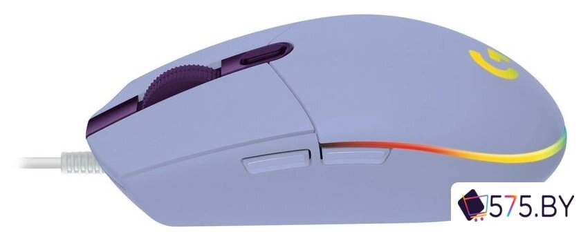 Игровая мышь Logitech G102 Lightsync (сиреневый) в магазине 575.by