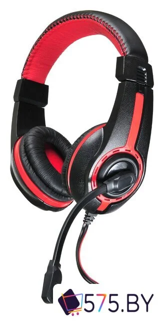 Наушники Оклик HS-L200 (черный/красный) в магазине 575.by