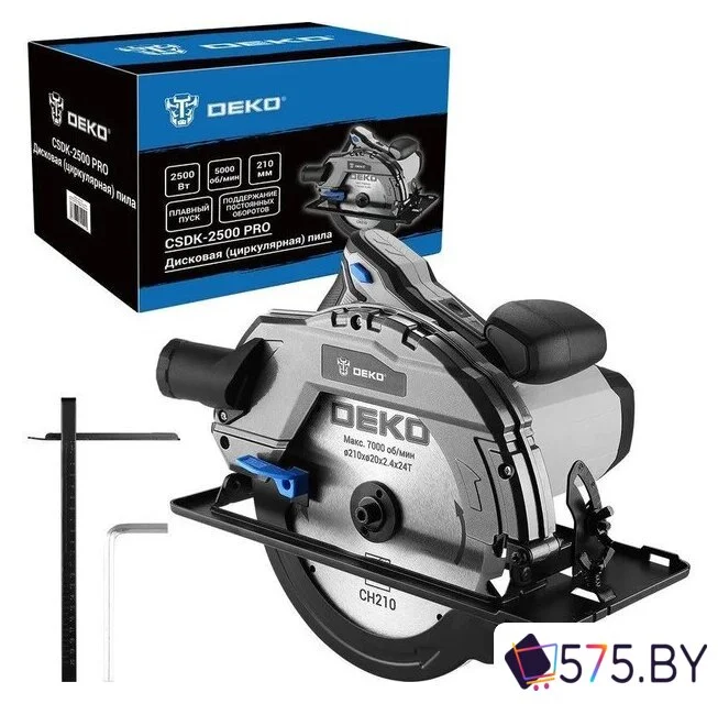 Дисковая (циркулярная) пила Deko CSDK-2500 PRO 085-1153 в магазине 575.by