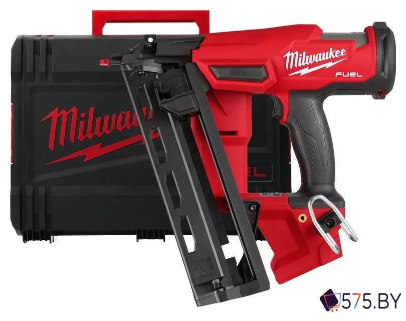 Гвоздезабиватель Milwaukee M18 FN16GA-0X Fuel 4933478094 (без АКБ, кейс) в магазине 575.by