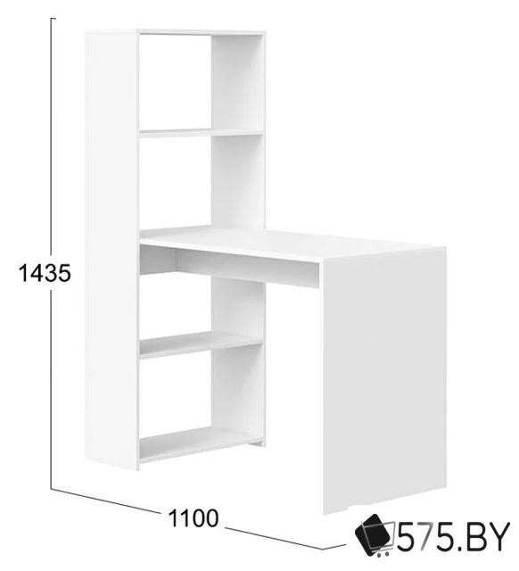 Стол Трия Тип 12 (белый ясень) в магазине 575.by