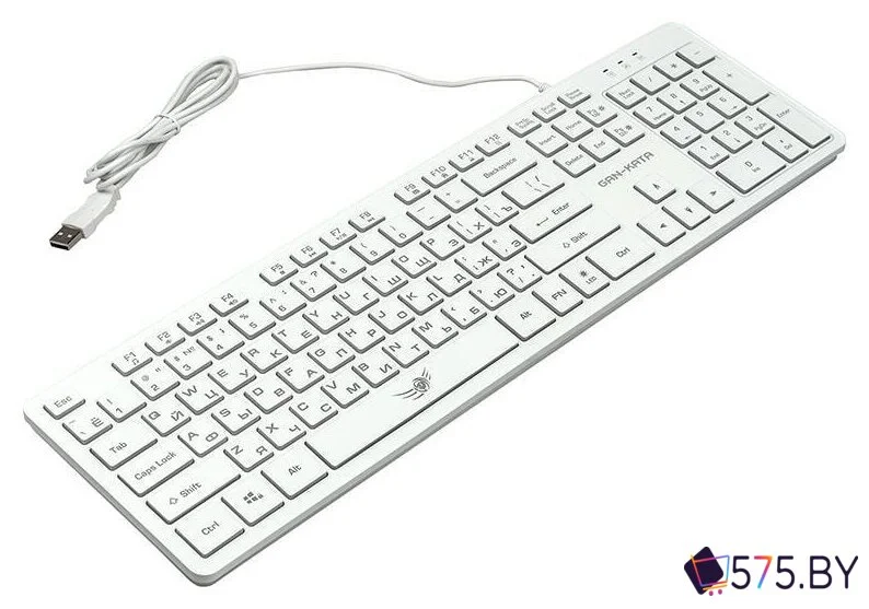 Клавиатура Dialog Gan-Kata KGK-17U (белый) в магазине 575.by