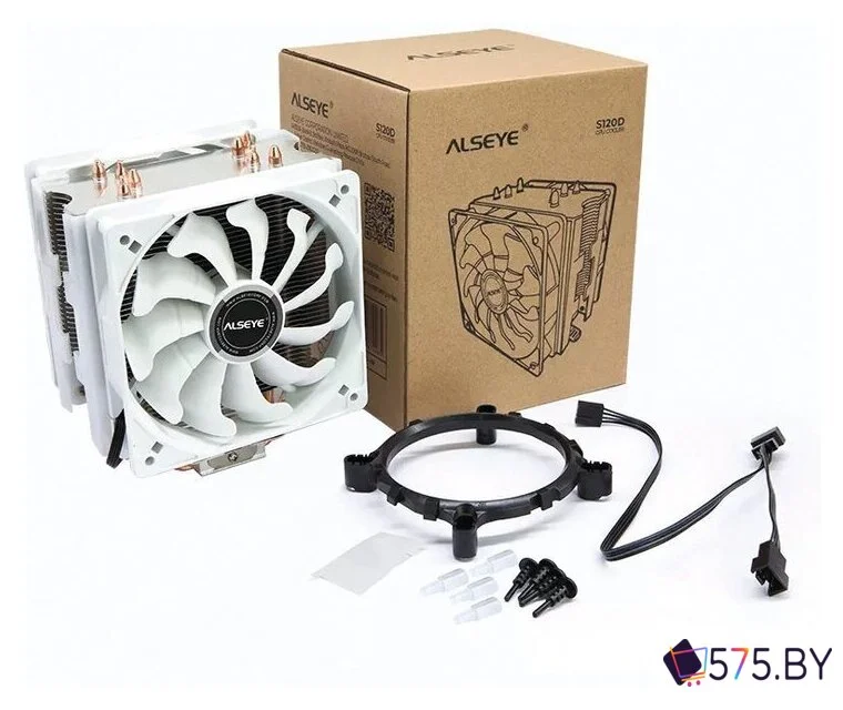 Кулер для процессора ALSEYE S120D-W в магазине 575.by