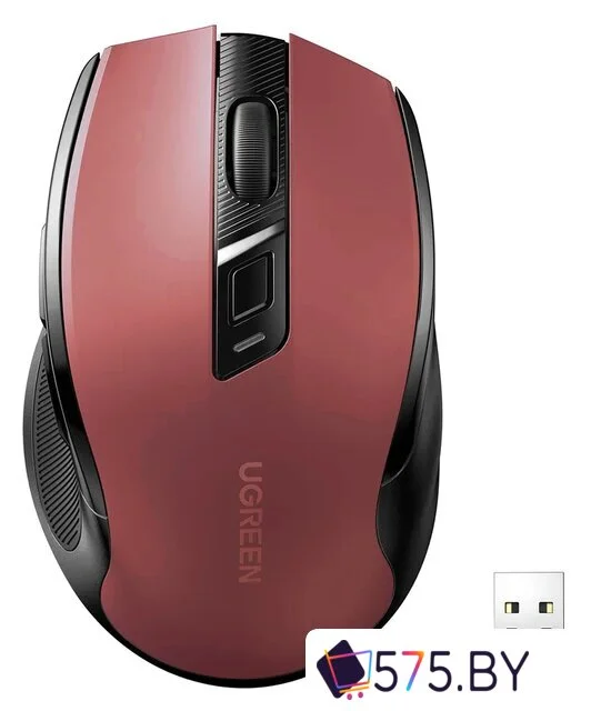 Мышь Ugreen MU006 15065 (красный) в магазине 575.by