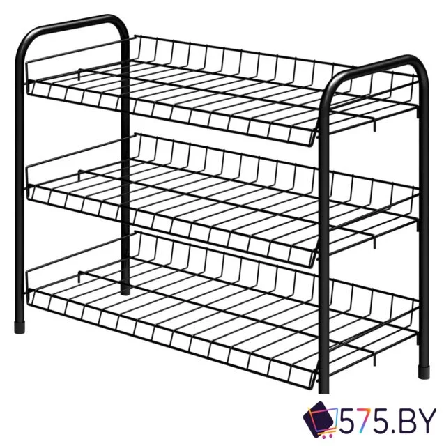 Полка для обуви Nika ЭТ5/Ч (черный) в магазине 575.by