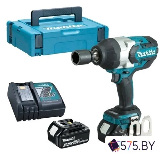 Гайковерт Makita DTW1001RTJ (с 2-мя АКБ, кейс) в магазине 575.by