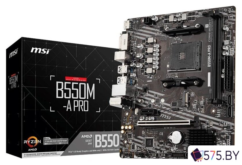 Материнская плата MSI B550M-A Pro в магазине 575.by