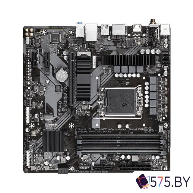 Материнская плата Gigabyte B760M DS3H AX DDR4 (rev. 1.0) в магазине 575.by