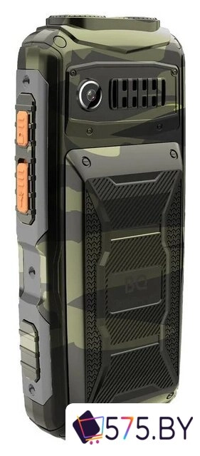 Кнопочный телефон BQ BQ-2410L Tank Power 4G (зеленый камуфляж)