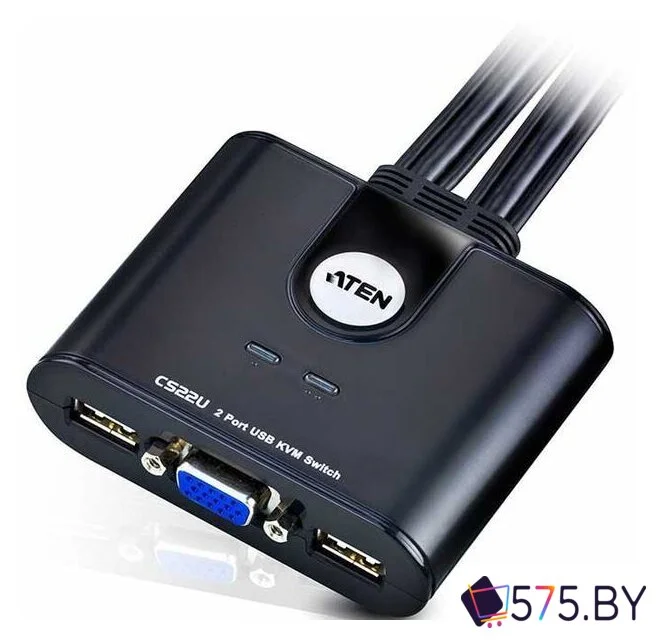 KVM переключатель Aten CS22U-A7 в магазине 575.by