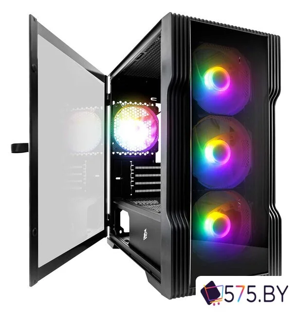 Корпус 1stPlayer Trilobite T3-G (черный) в магазине 575.by