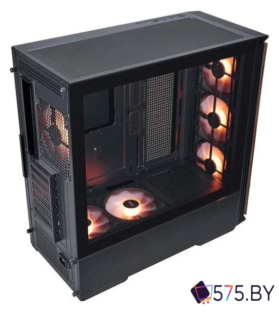 Корпус 1stPlayer WD7 ARGB WD7-BK-4FA7-2FA7R (черный) в магазине 575.by