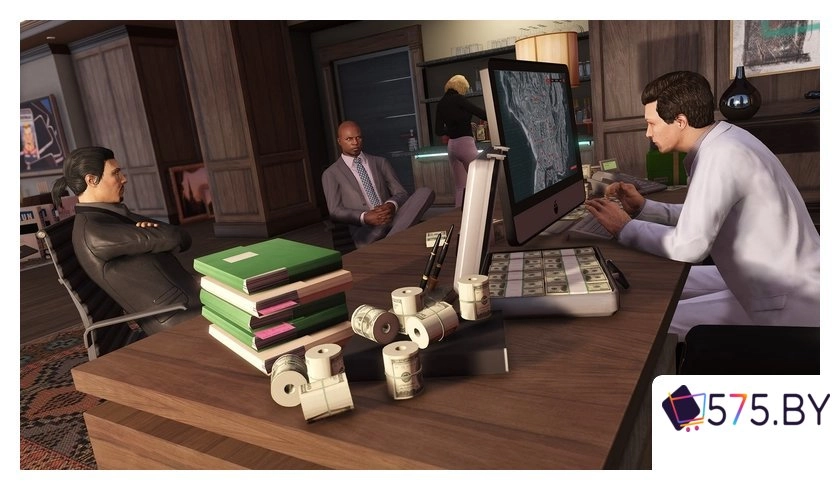 Игры для приставок PlayStation 4 Grand Theft Auto V. Premium Online Edition в магазине 575.by