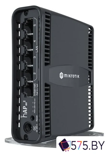 Wi-Fi роутер Mikrotik HAP ax2 C52iG-5HaxD2HaxD-TC в магазине 575.by