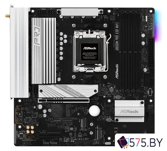 Материнская плата ASRock B650M Pro X3D WiFi в магазине 575.by