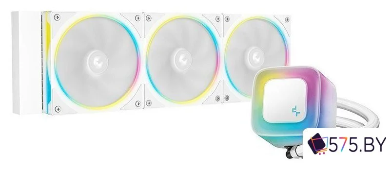 Система жидкостного охлаждения для процессора DeepCool LE360 PRO WH R-LE360PRO-WHAMMC-G-1 в магазине 575.by