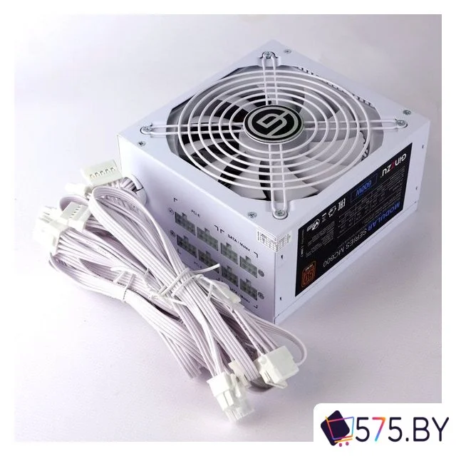 Блок питания Ginzzu MC600 (белый) в магазине 575.by