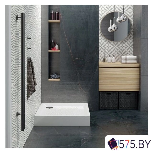 Душевой поддон Lavinia Boho Rock 37074900 90х90 в магазине 575.by