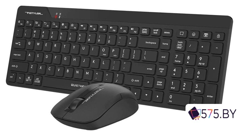 Офисный набор A4Tech Fstyler FG2300 Air2 (черный) в магазине 575.by