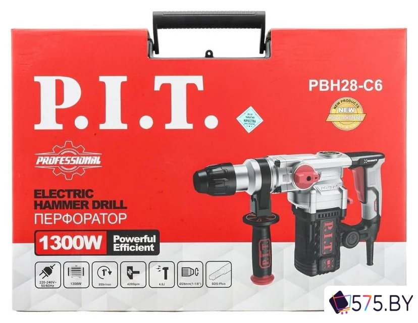 Перфоратор P.I.T. PBH28-C6 (кейс) в магазине 575.by