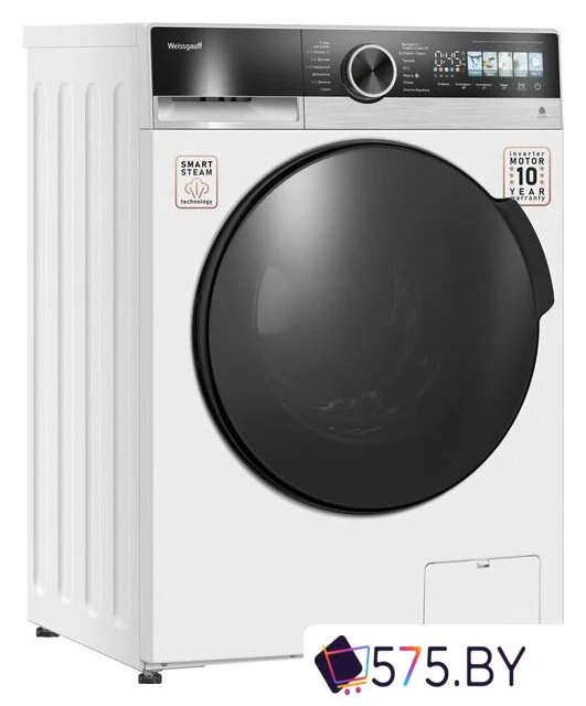 Стирально-сушильная машина Weissgauff WMD 45148 Color Touch Inverter Steam в магазине 575.by