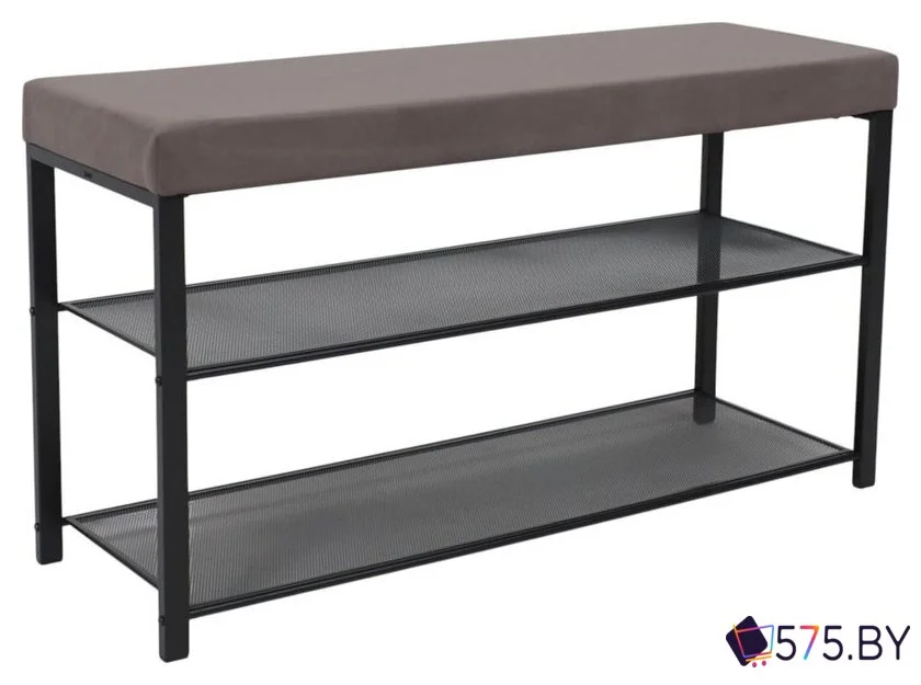 Банкетка AksHome ТОРОНТО 33С (серый/черный) в магазине 575.by