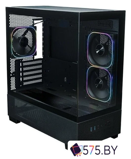 Корпус XASTRA Q500M 3ARGB-FG-C10-UC (черный) в магазине 575.by