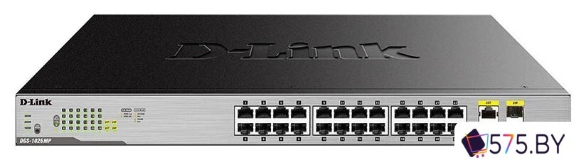 Неуправляемый коммутатор D-Link DGS-1026MP/B2A в магазине 575.by