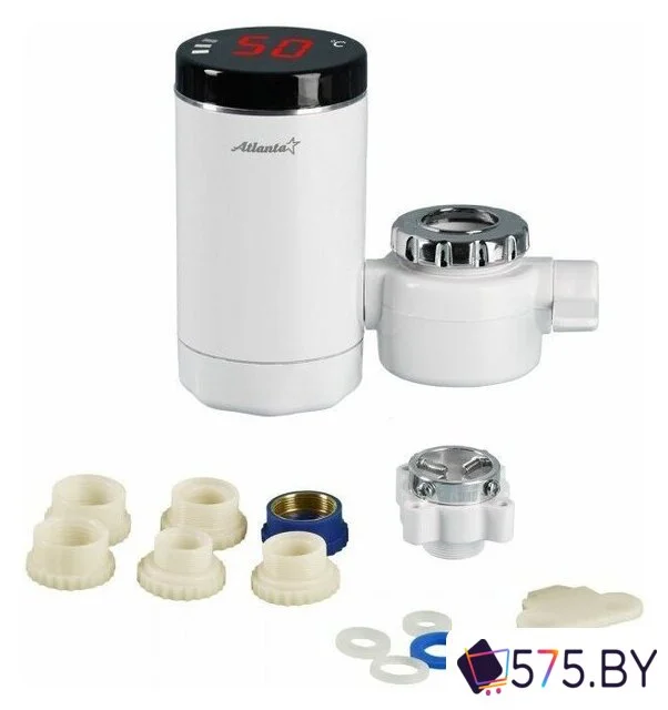Проточный электрический водонагреватель на кран Atlanta ATH-7441 в магазине 575.by