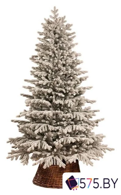 Ель Ёлушка Уральская заснеженная ЕУРАЛЗ 18 (1.8м, подставка пластик) в магазине 575.by